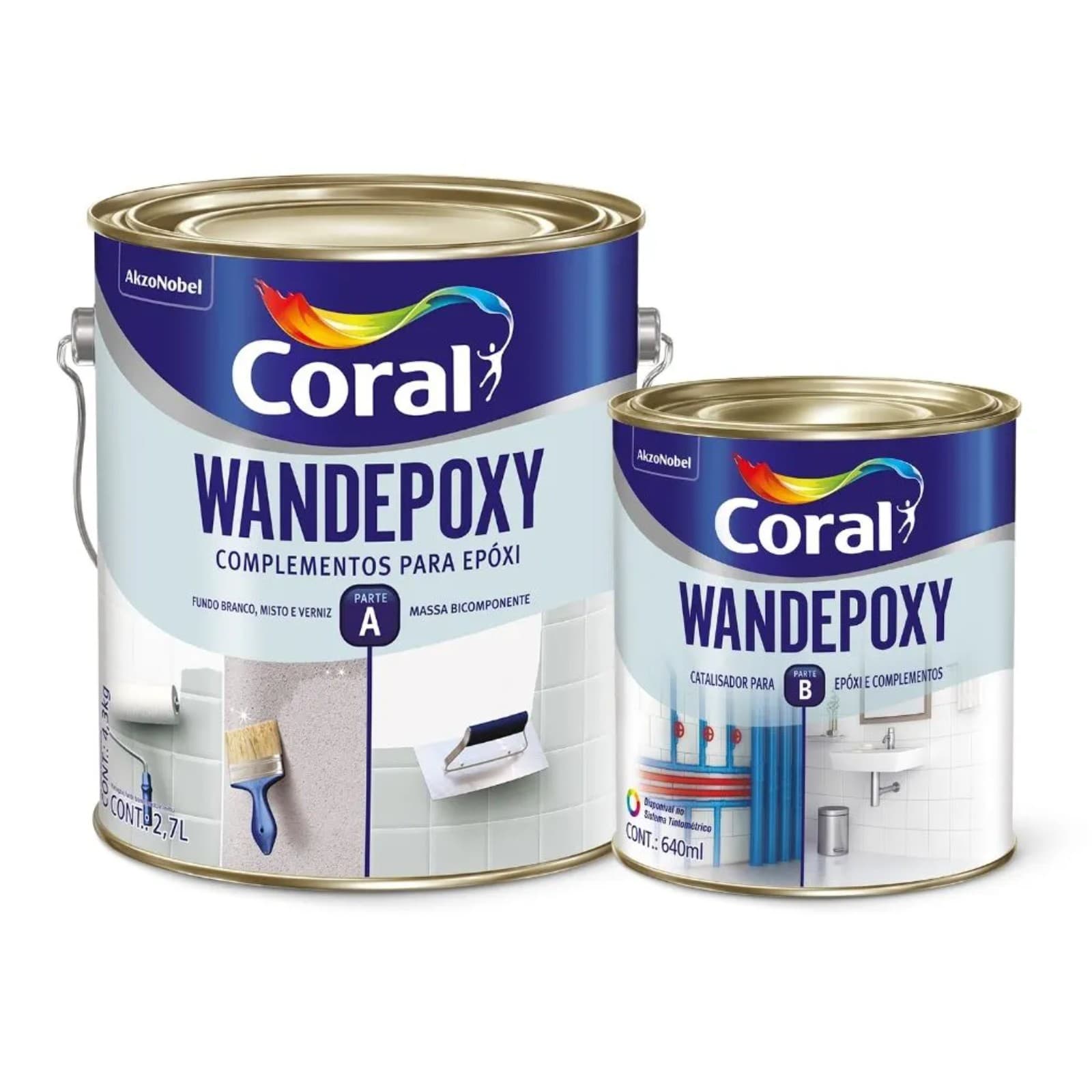 Wandepoxy Fundo Vermelho Oxido (A+B)