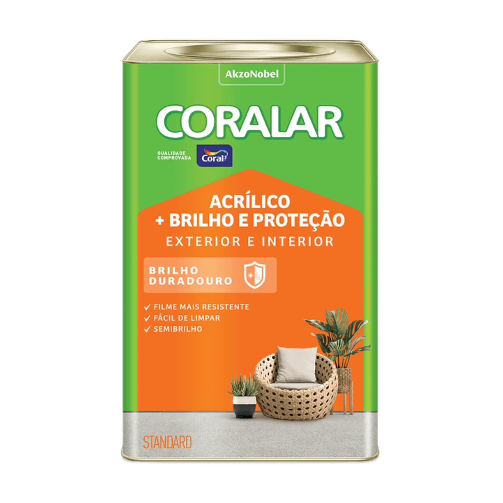 Coralar Acrilico + Brilho e Proteçao